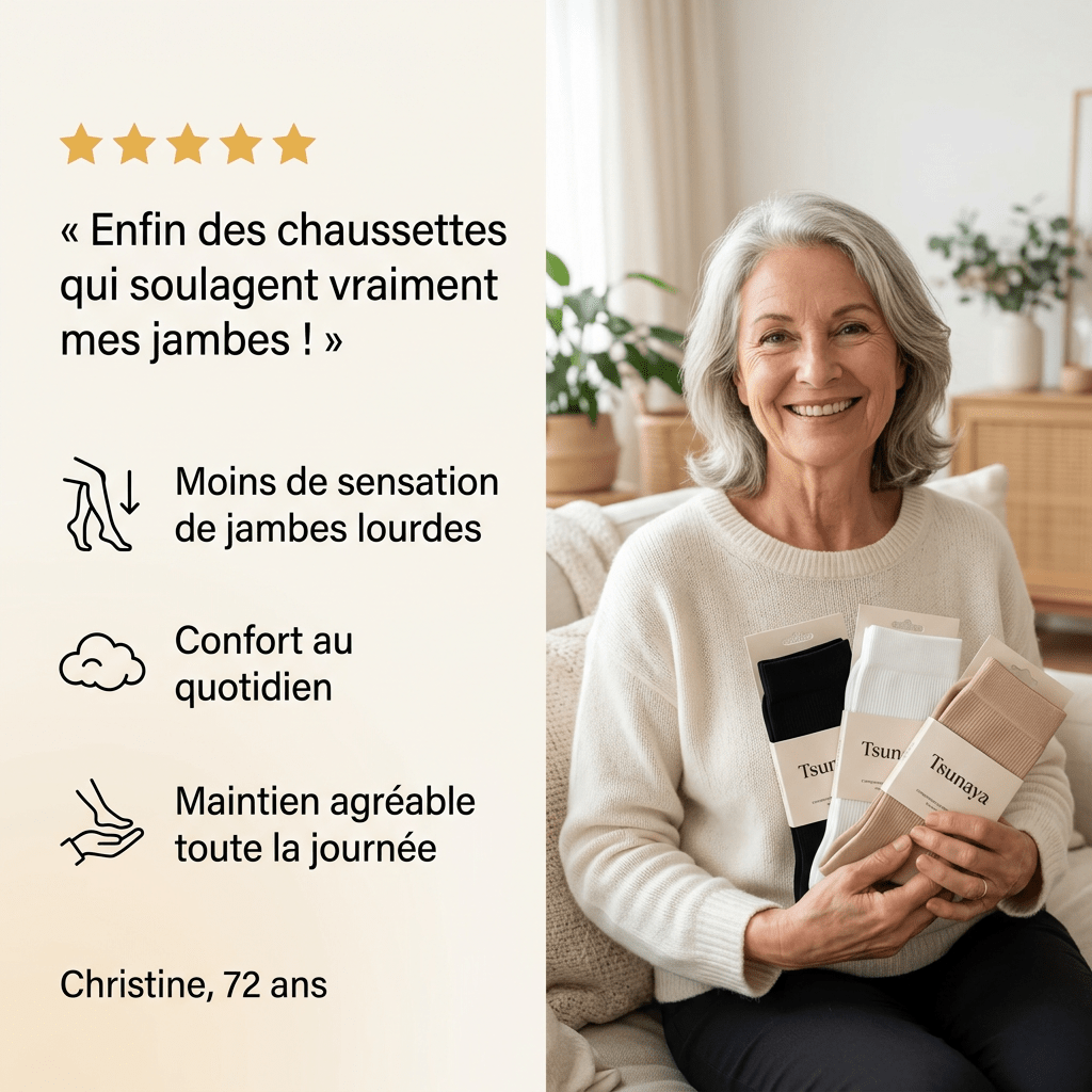 Chaussettes de maintien Tsunaya - Tsunaya