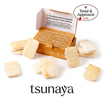 Éponges sans plastique - Tsunaya