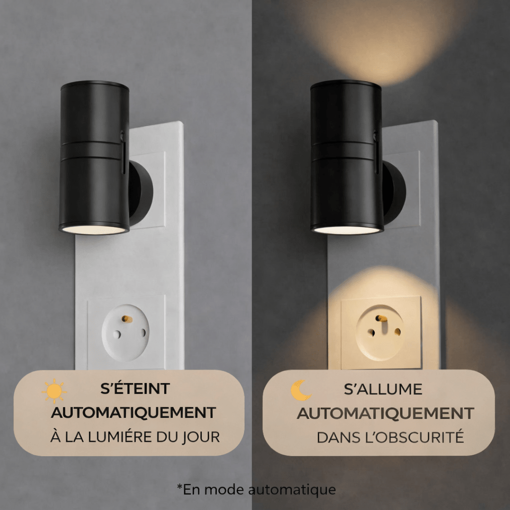 PLUGIFY™ One – Lampe murale d’ambiance - Tsunaya