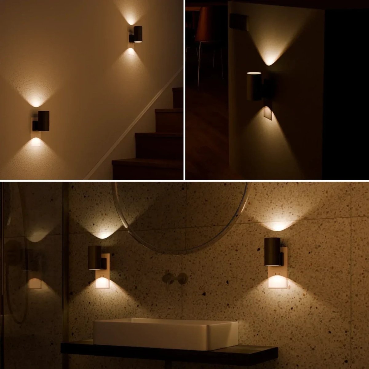 PLUGIFY™ One – Lampe murale d’ambiance - Tsunaya