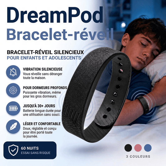 Réveil - bracelet DreamPod - Tsunaya