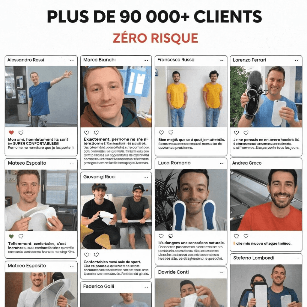 Semelles orthopédiques rehaussantes 3.0 - Tsunaya