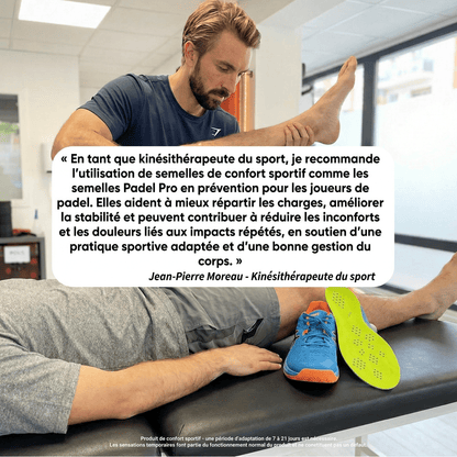 Semelles Padel – Jouez plus longtemps, sans douleur - Tsunaya