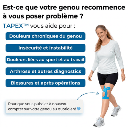 TAPE - Articulation du genou - Tsunaya