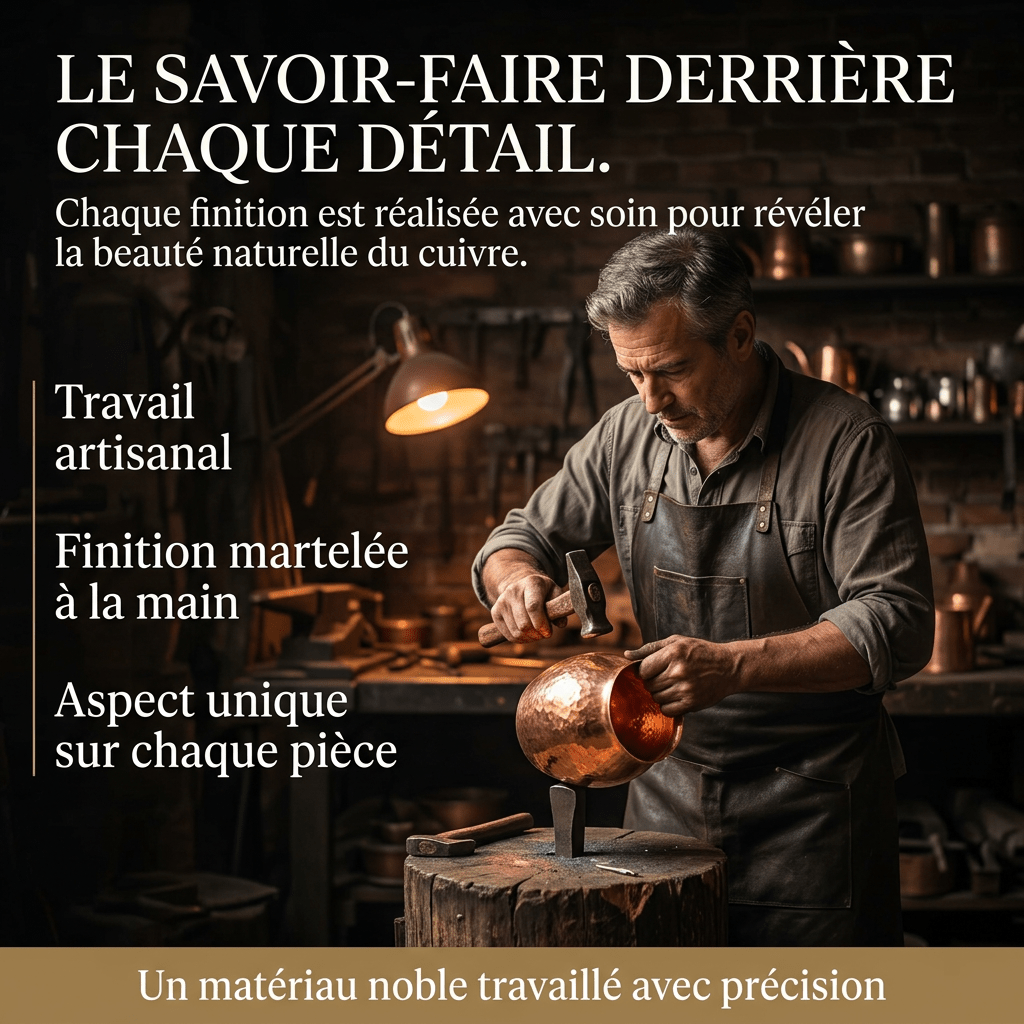 Tsunaya™ | Bouteille en cuivre pur conçue pour durer - Tsunaya