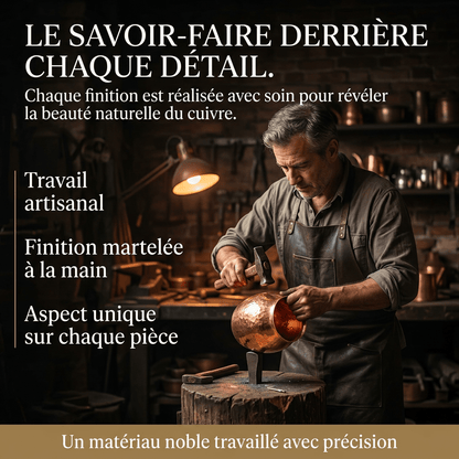 Tsunaya™ | Bouteille en cuivre pur conçue pour durer - Tsunaya