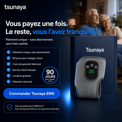 Tsunaya™ – Masseur de Pieds Chauffant 3-en-1 - Tsunaya