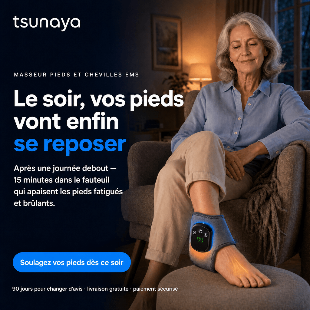 Tsunaya™ – Masseur de Pieds Chauffant 3-en-1 - Tsunaya