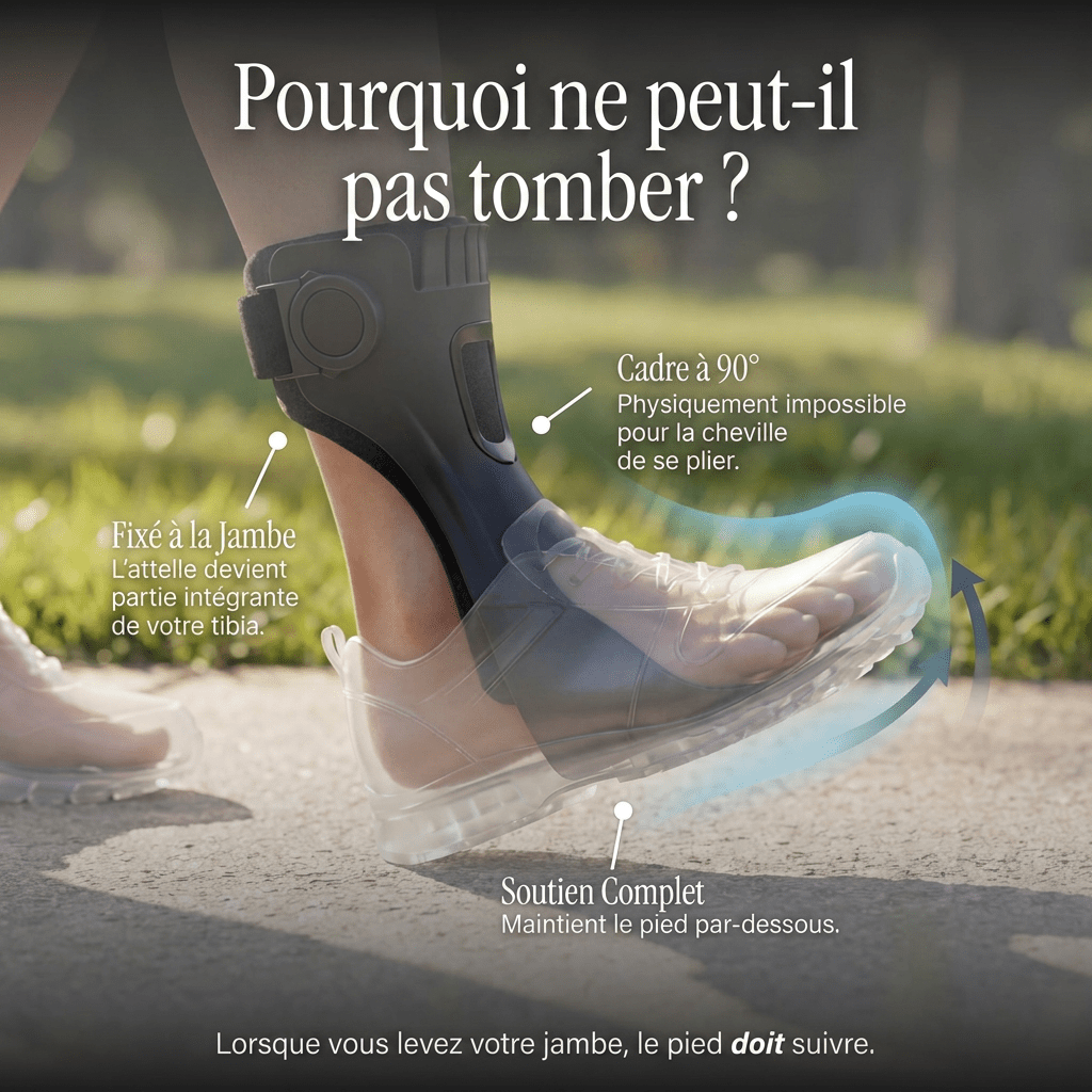 Tsunaya™ – Orthèse Releveur de Pied - Tsunaya