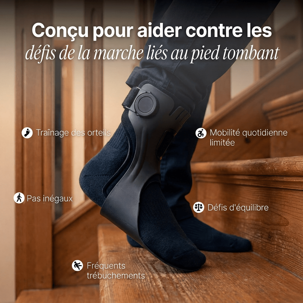 Tsunaya™ – Orthèse Releveur de Pied - Tsunaya