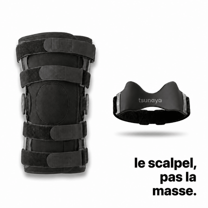 Tsunaya™ – Sangle Anti-Douleur Genou - Tsunaya