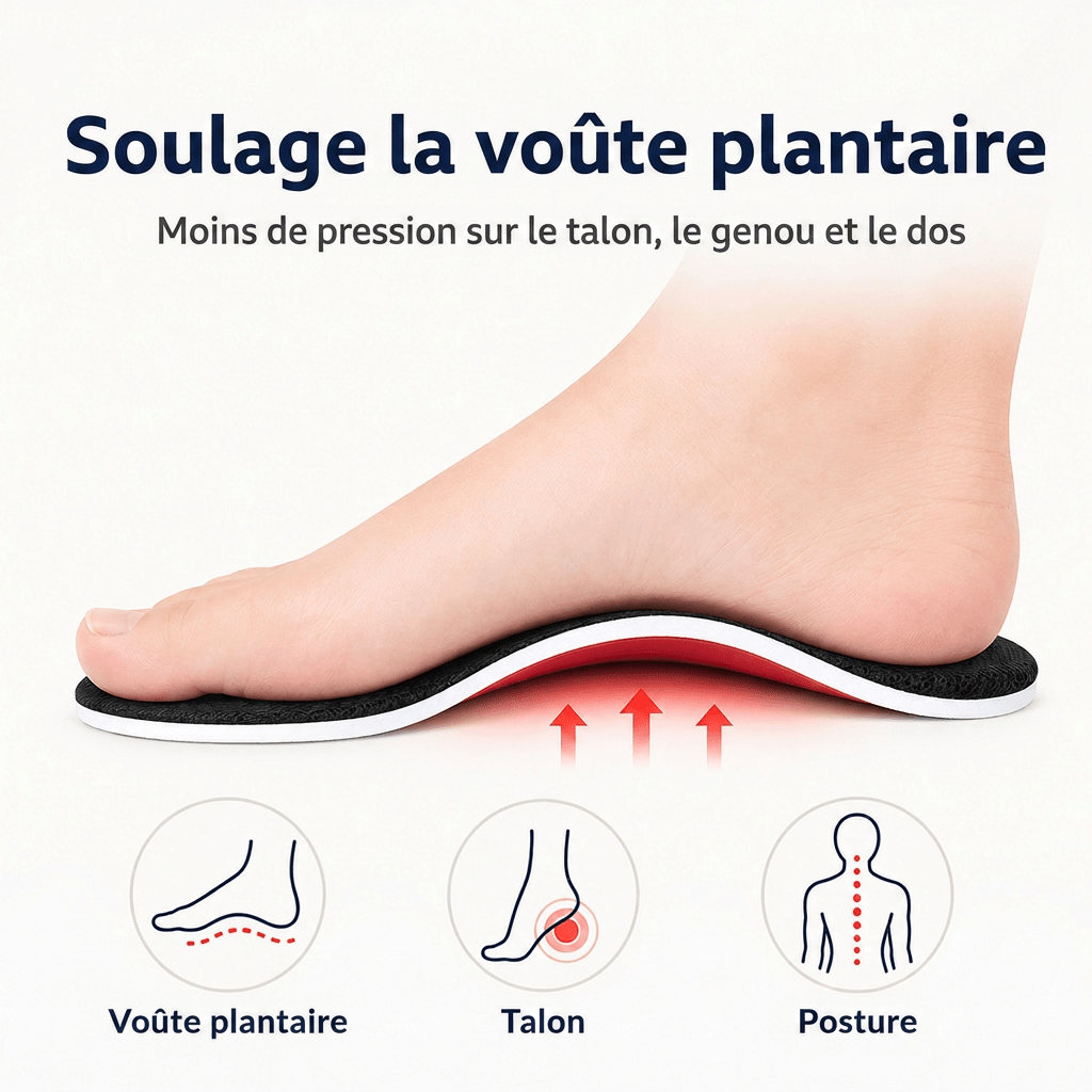 Tsunaya - Semelles avec Soutien Plantaire - Tsunaya