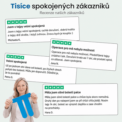 Tsunaya™ Tejp na vbočený palec - Tsunaya